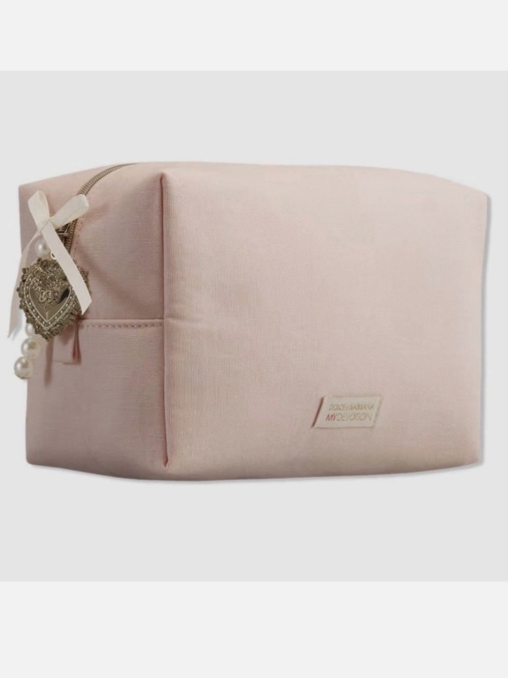 Dolce Gabbana Blush Pink Cosmetic Pouch